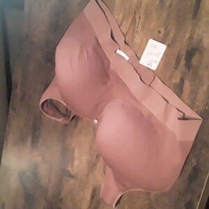 NWOT Breezies 40C Brown Padded Wirefree bra